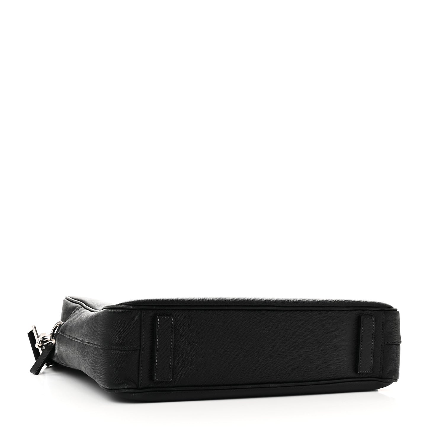 Saffiano Travel Briefcase Black