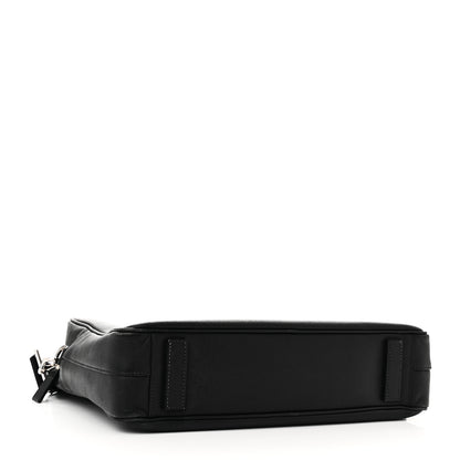 Prada Saffiano Travel Briefcase Black 4 of 9