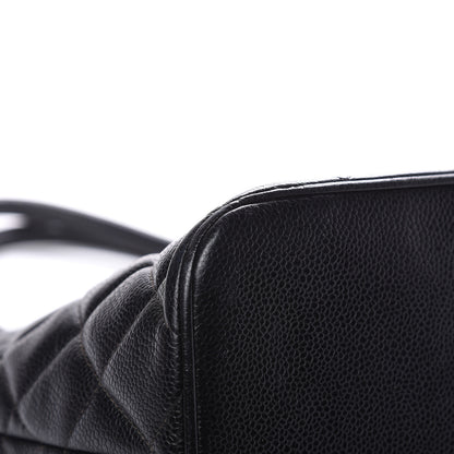Chanel Caviar Quilted Medallion Tote Black 9 of 17