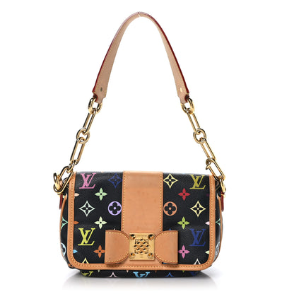Louis Vuitton Monogram Multicolor Patti Black 1 of 8