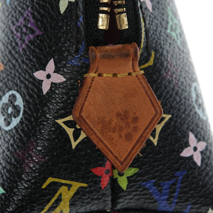 Louis Vuitton Monogram Multicolor Cosmetic Pouch Black Grenade 7 of 8