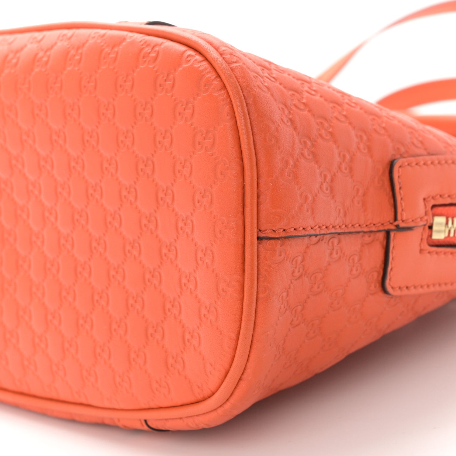 Gucci Microguccissima Mini Dome Bag Sun Orange 10 of 11