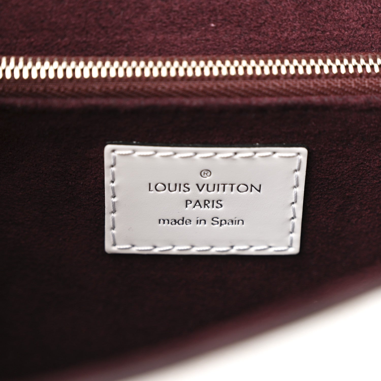 Louis Vuitton Epi Pochette Grenelle White 6 of 11