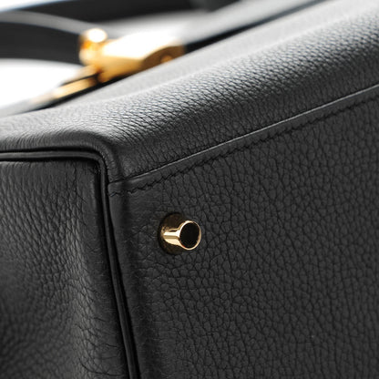 Hermes Togo Kelly Retourne 35 Black 23 of 23