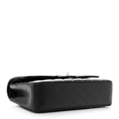 Chanel Caviar Quilted Medium Double Flap Black 4 of 11