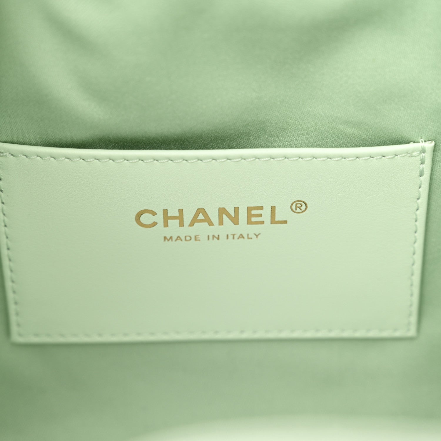 Chanel Caviar Quilted Small Chanel 25 Handbag Light Green 6 of 10