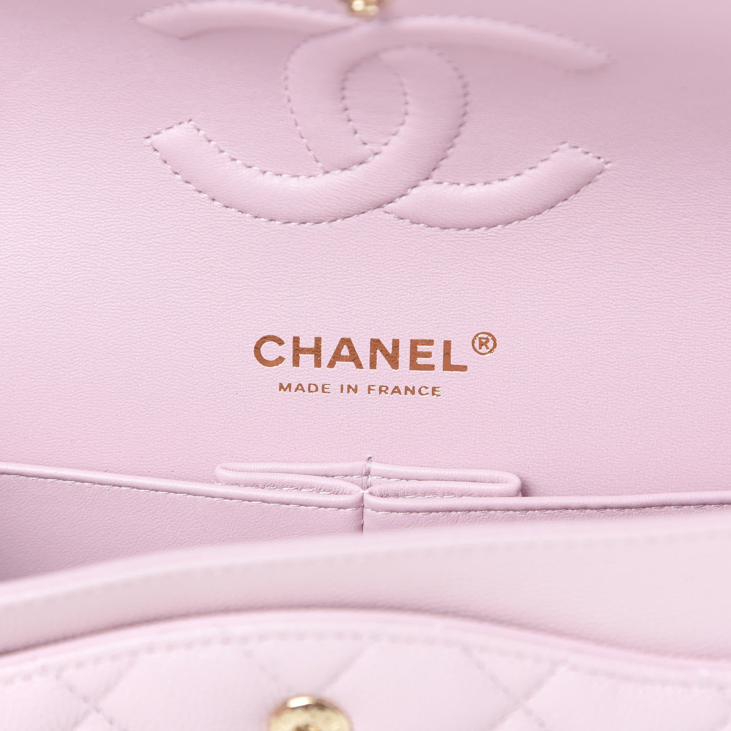 Chanel Caviar Quilted Medium Double Flap Light Pink 6 of 11
