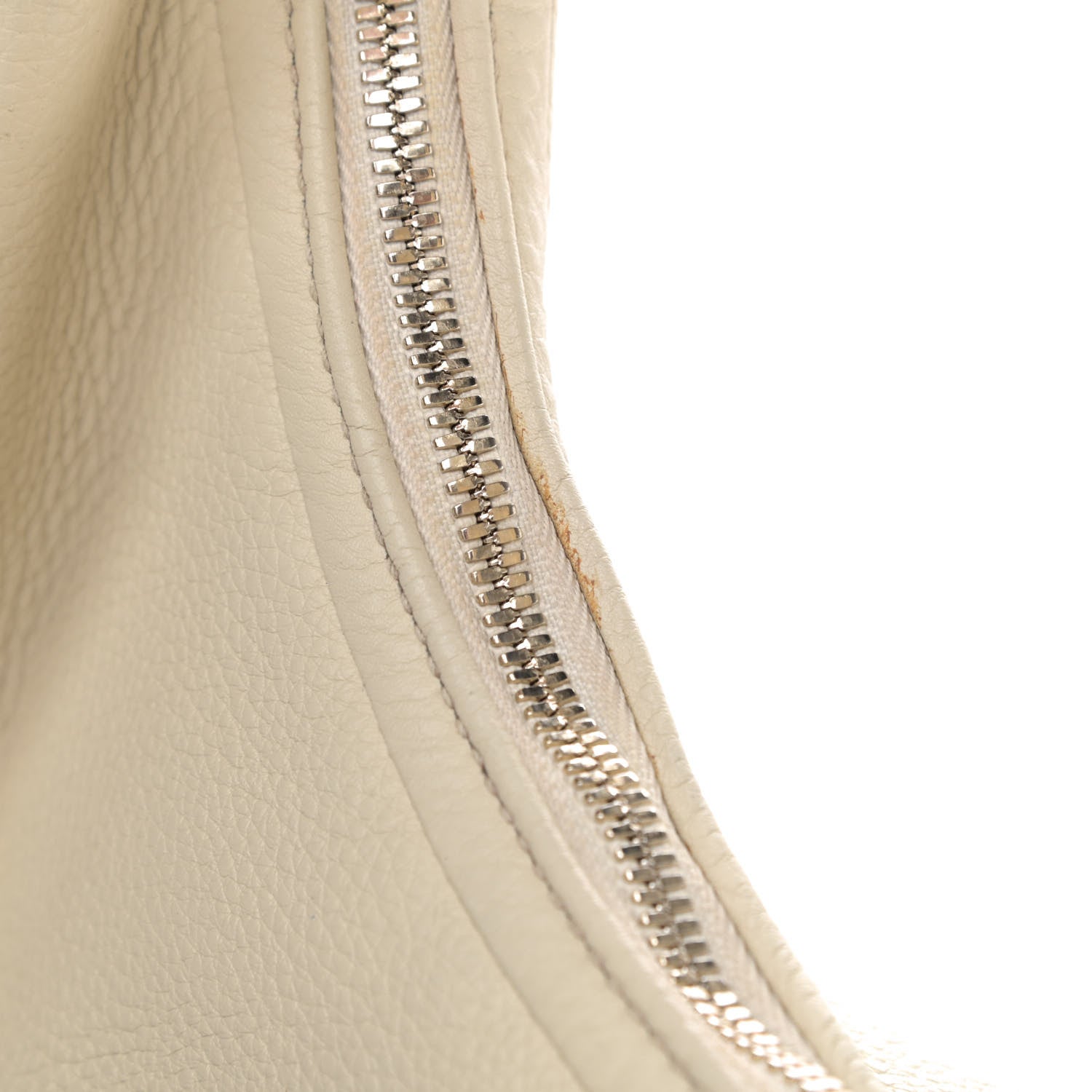 Gucci Pebbled Calfskin Large Soho Hobo Off White 6 of 6