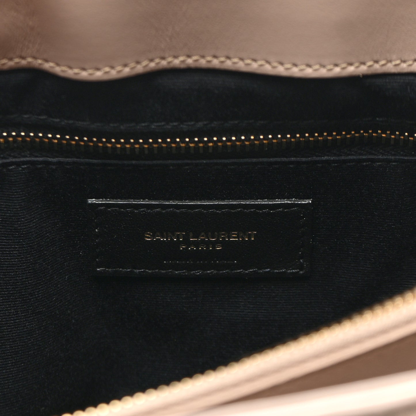 Calfskin Y Quilted Monogram Medium Loulou Chain Satchel Light Natural