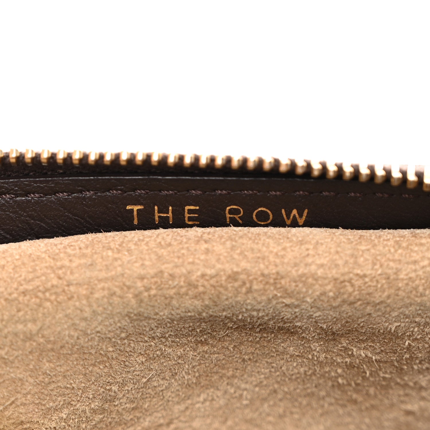 The Row Deerskin Small Slouchy Banana Bag Espresso 6 of 11