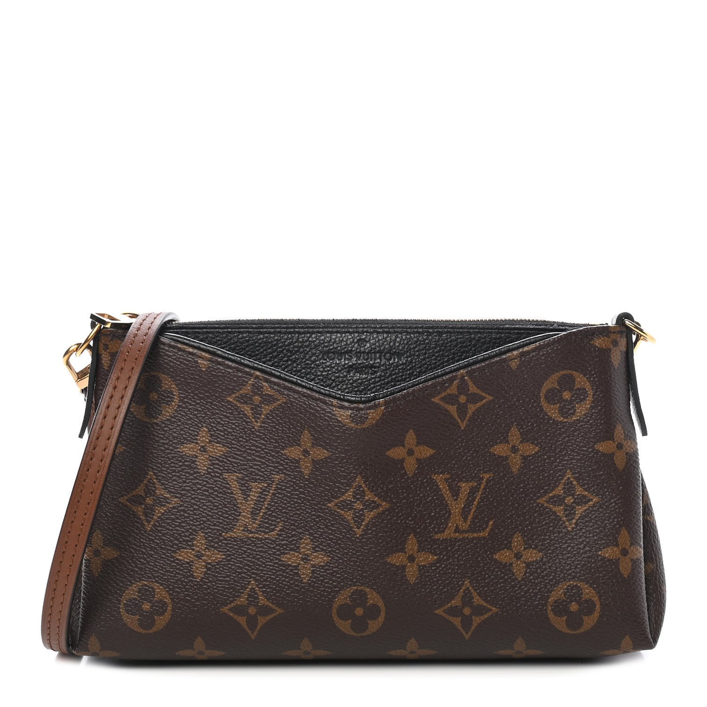 Monogram Pallas Clutch Black
