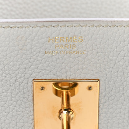 Hermes Togo Birkin 30 Gris Perle 5 of 9