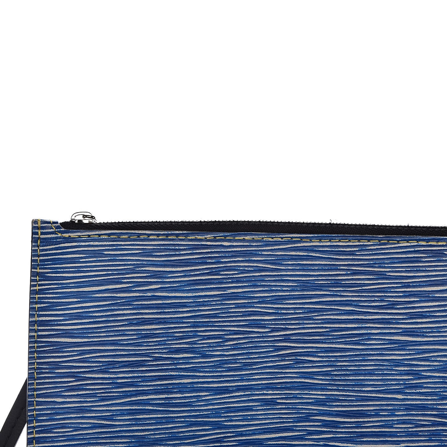 Epi Neverfull Pochette MM Denim Light