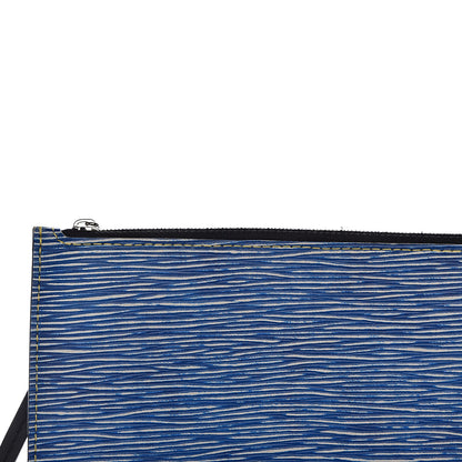 Louis Vuitton Epi Neverfull Pochette MM Denim Light 10 of 11