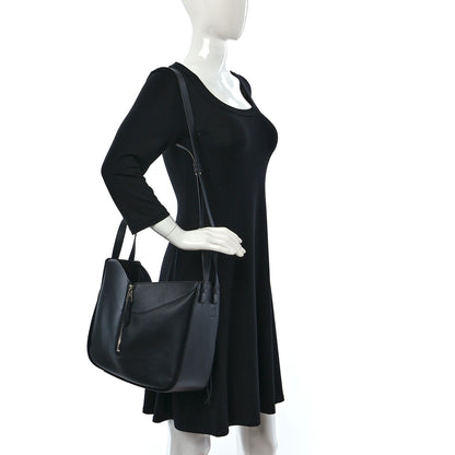 Loewe Calfskin Small Hammock Shoulder Bag Black 2 of 13
