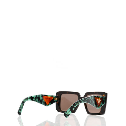 Prada Acetate Symbole Sunglasses SPR 23Y Red Tortoise 4 of 7