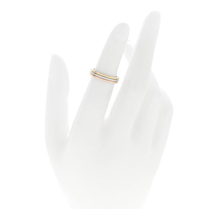 Cartier 18K Yellow Gold 3.8mm Trinity Wedding Band Ring 47 4 2 of 4