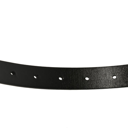 Christian Dior Calfskin Saddle Belt 90 Black 6 of 12