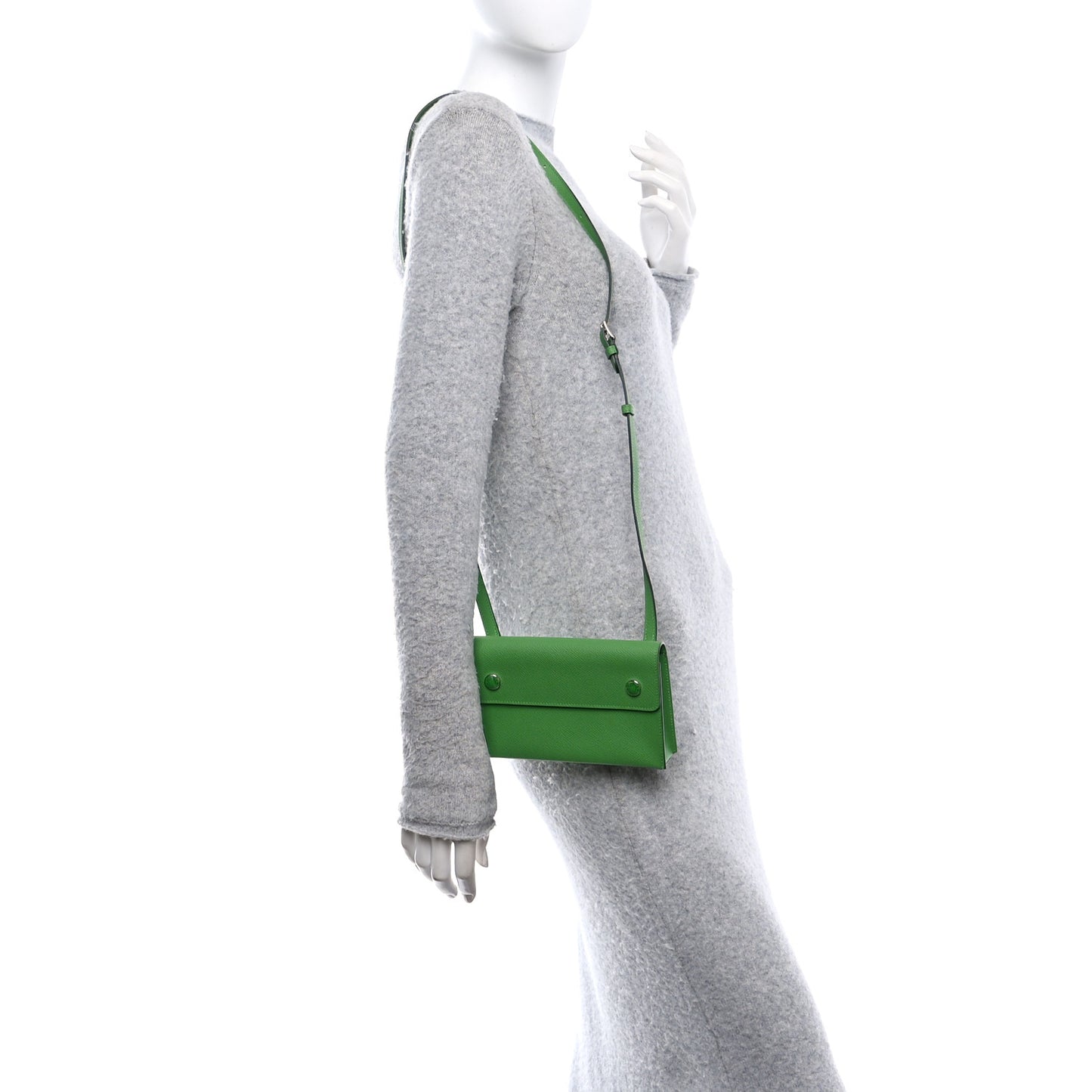 Epsom Hermesnap Wallet Vert Yucca