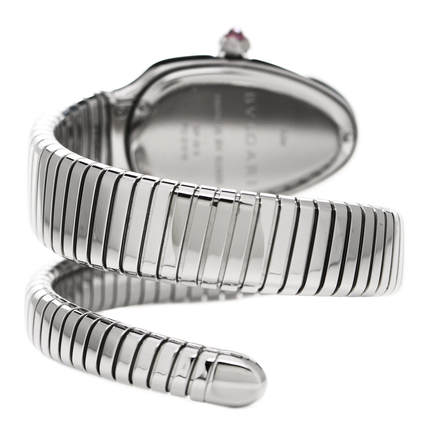 Bulgari Stainless Steel 35mm Serpenti Tubogas Quartz Watch 3 of 5