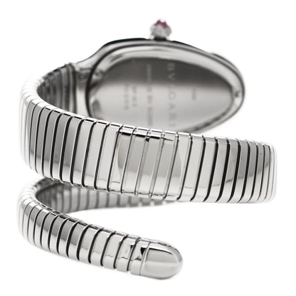Bulgari Stainless Steel 35mm Serpenti Tubogas Quartz Watch 3 of 5