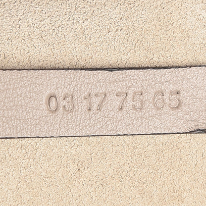 Chloe Suede Calfskin Faye Wallet On Strap Motty Grey 7 of 7