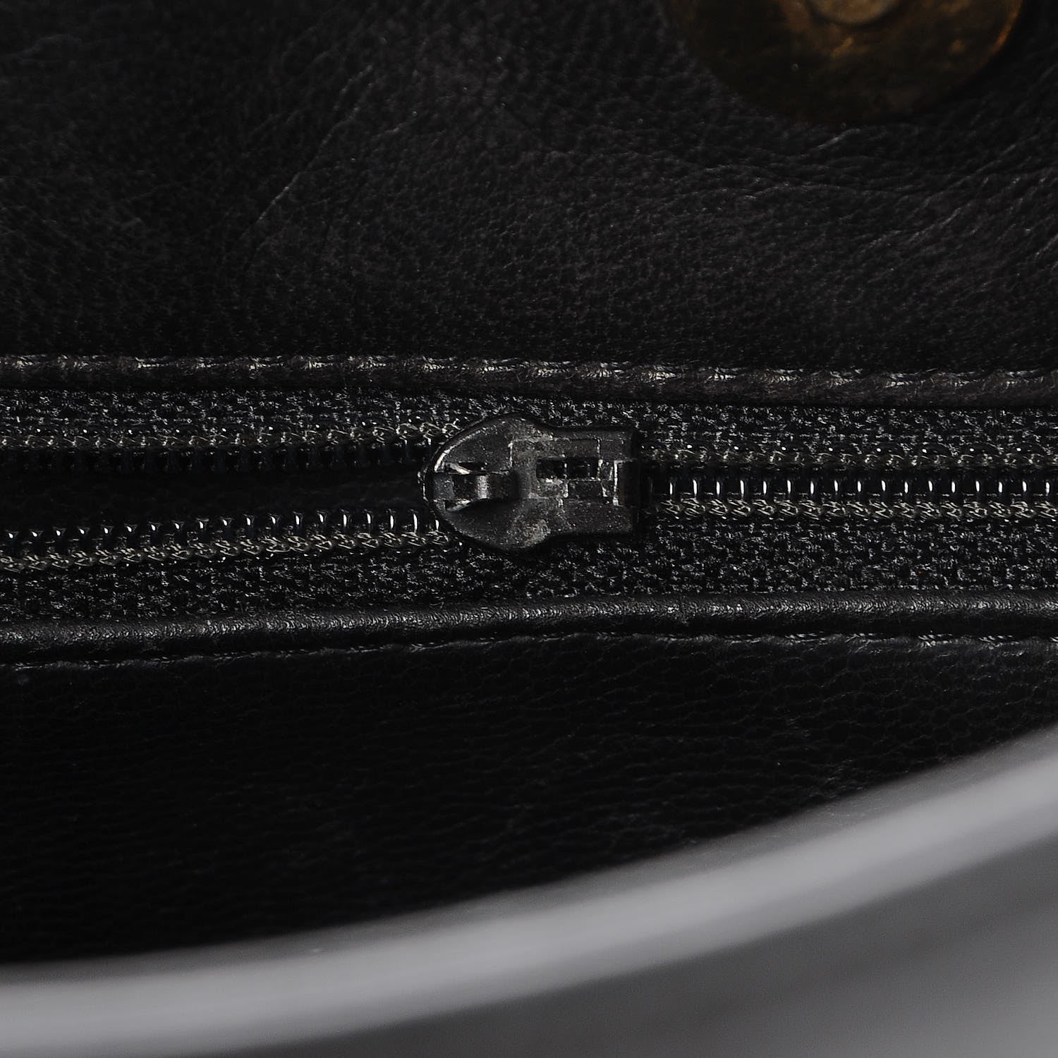 Chanel Lambskin Flap Shoulder Bag Black 8 of 10