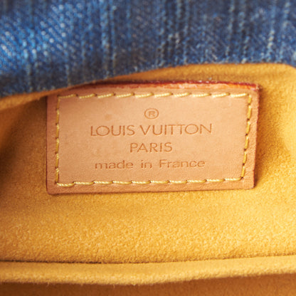 Louis Vuitton Monogram Denim Pleaty Blue 8 of 8