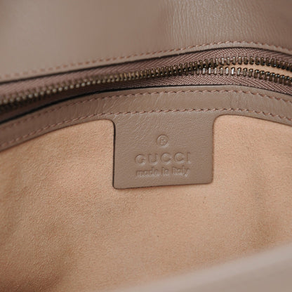 Gucci Calfskin Matelasse Medium GG Marmont Shoulder Bag Porcelain Rose 6 of 7