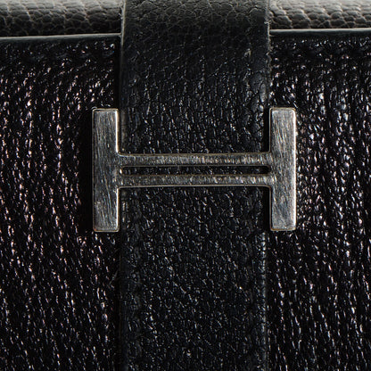 Hermes Chevre Mysore Bearn Wallet Black 10 of 11