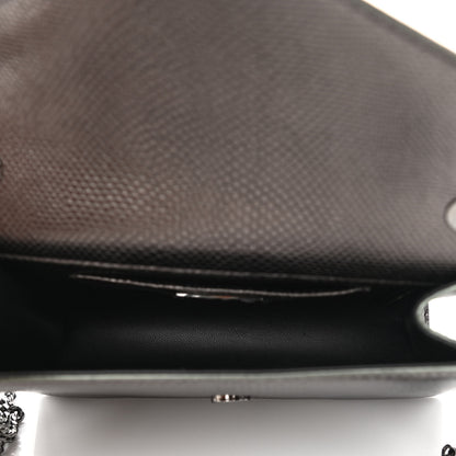 Bulgari Metallic Karung Serpenti Forever Shoulder Bag Silver 6 of 11