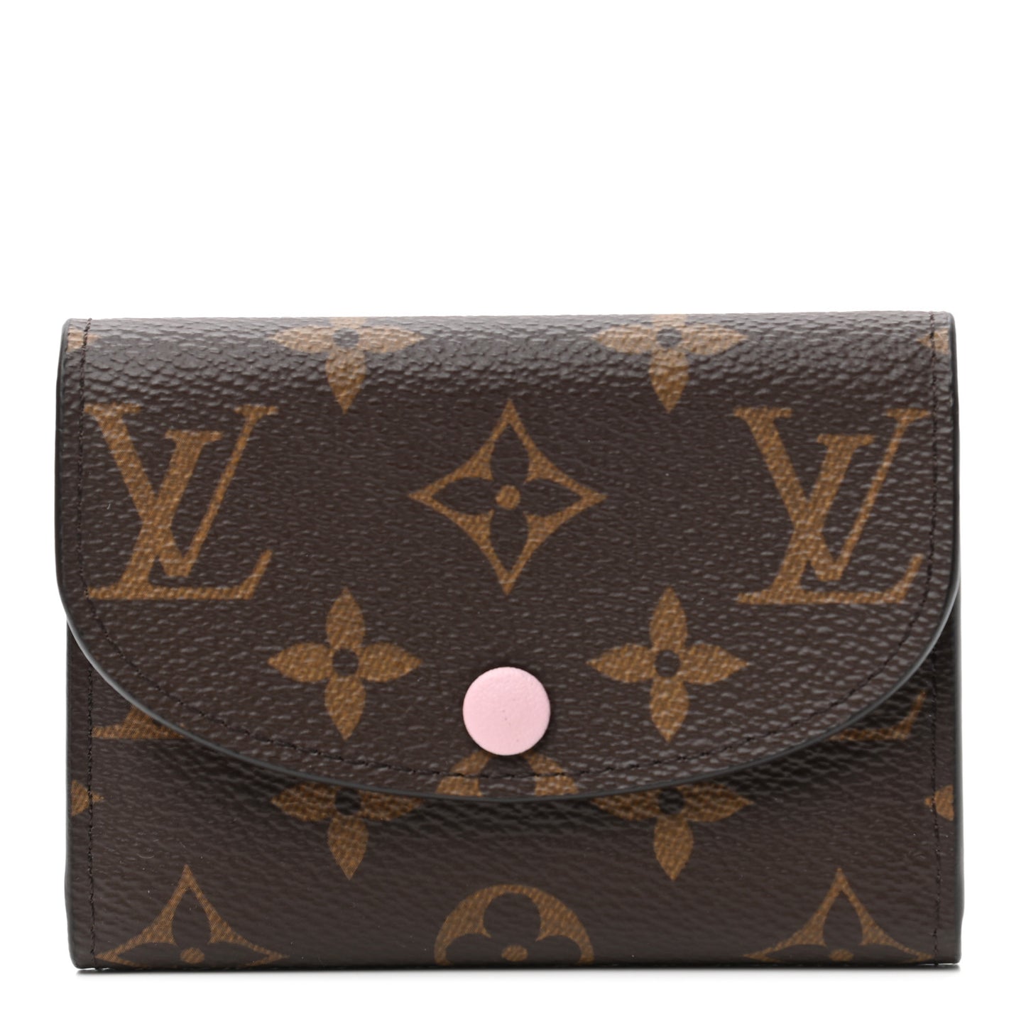 Monogram Rosalie Coin Purse Rose Ballerine