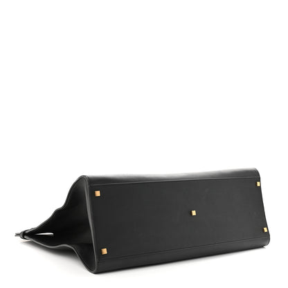Saint Laurent Calfskin Large Manhattan Shopper Tote Black 4 of 13