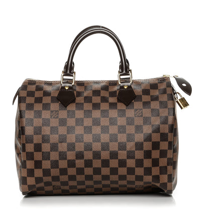 Louis Vuitton Damier Ebene Speedy 30 1 of 7