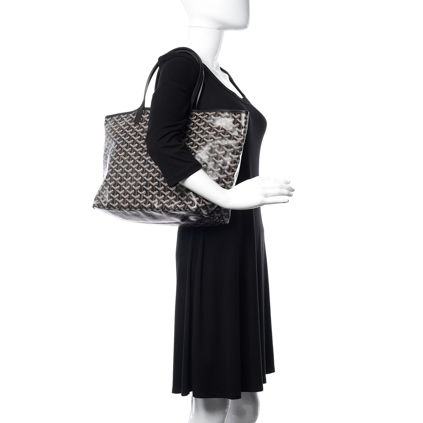 Goyardine Saint Louis PM Black