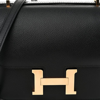 Hermes Epsom Constance 18 Black 8 of 11