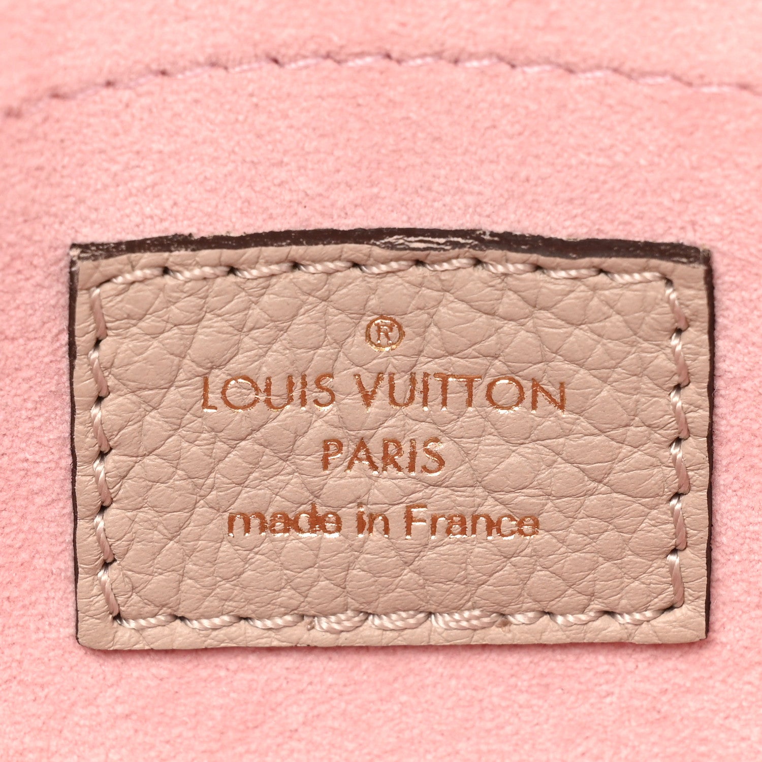 Louis Vuitton Soft Calfskin Mylockme Chain Bag BB Greige 7 of 10