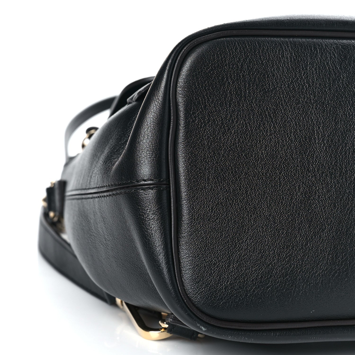 Chloe Suede Calfskin Medium Faye Backpack Black 7 of 9