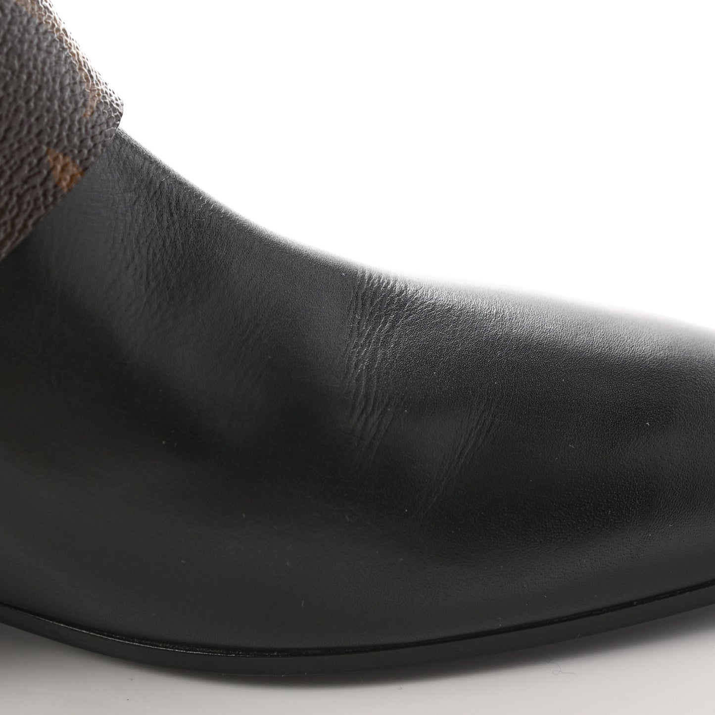 Calfskin Monogram Rhapsody High Boots 39 Black