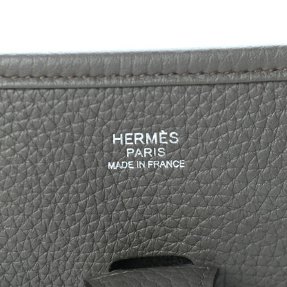 Hermes Taurillon Clemence Evelyne III PM Etain 6 of 9