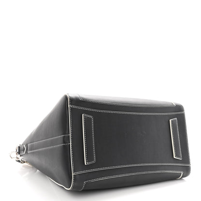 Givenchy Calfskin Contrast Stitched Medium Antigona Black 4 of 14
