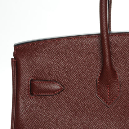 Hermes Epsom Contour Birkin 35 Rouge H 24 of 27