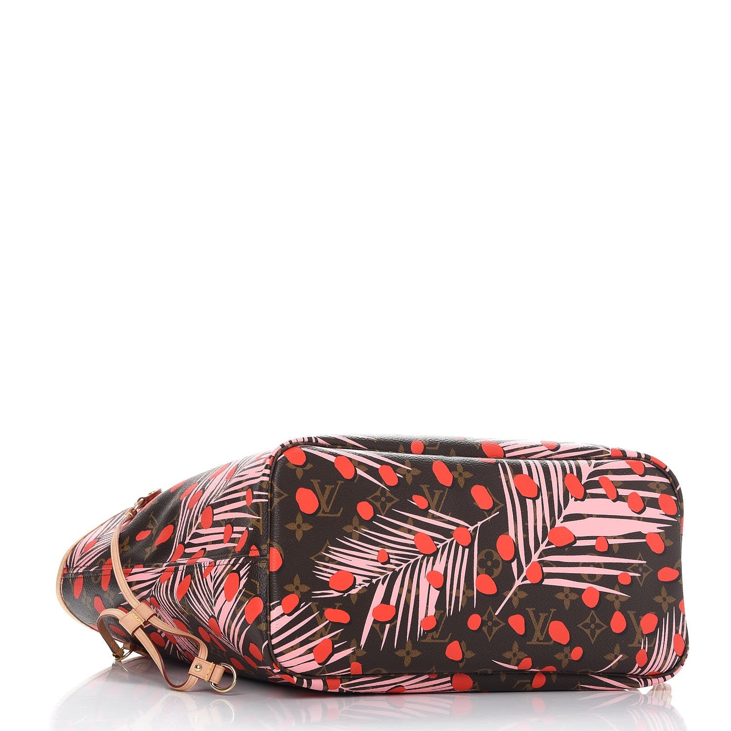Louis Vuitton Monogram Jungle Dots Neo Neverfull MM Sugar Pink Poppy 5 of 9
