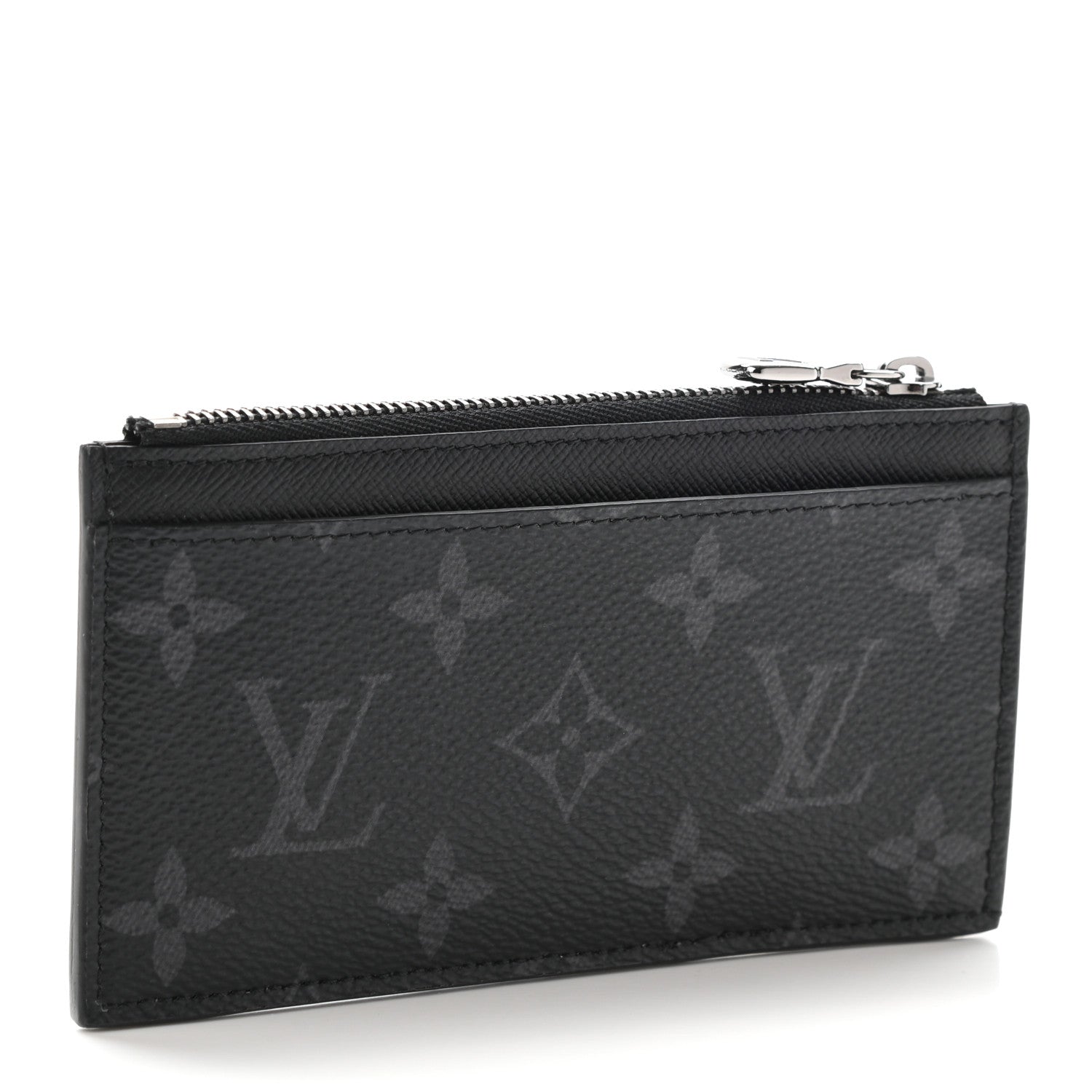 Louis Vuitton Reverse Monogram Eclipse Taiga Coin Card Holder 3 of 7