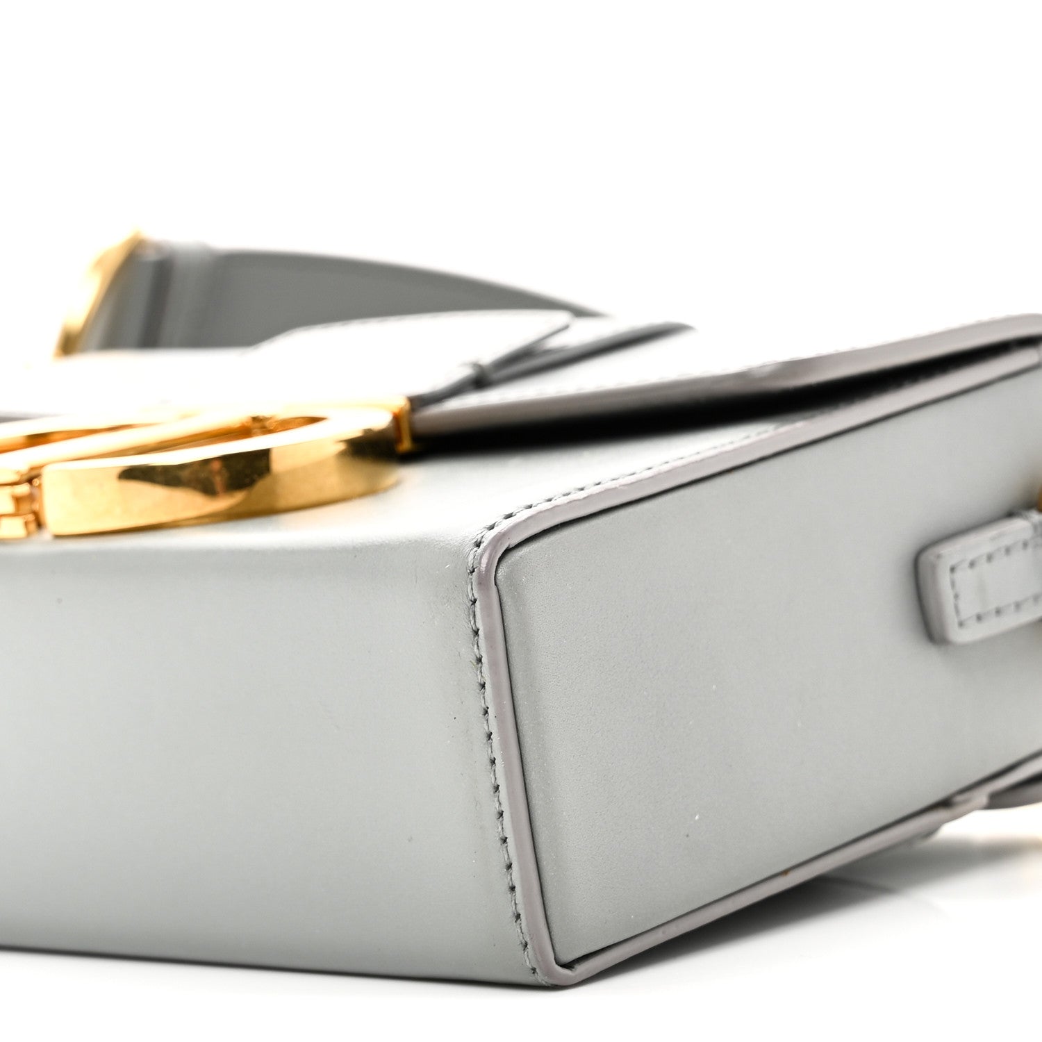 Christian Dior Box Calfskin 30 Montaigne Box Bag Stone Grey 9 of 9