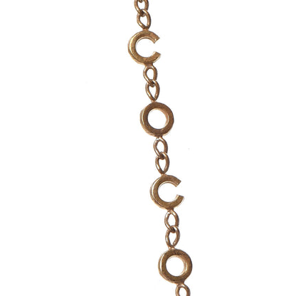 Chanel Coco CC Pendant Necklace Gold 5 of 10