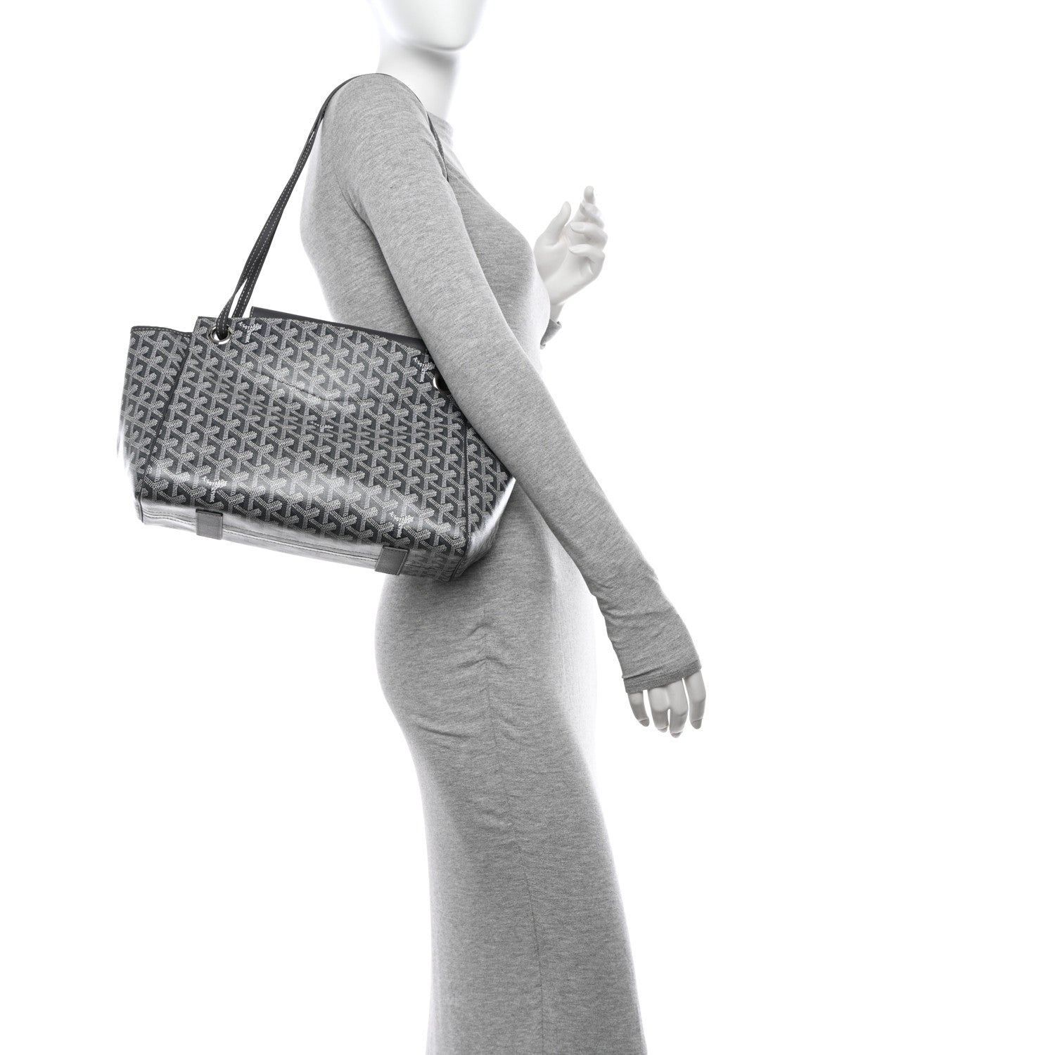 Goyard Goyardine Rouette PM Grey 2 of 11