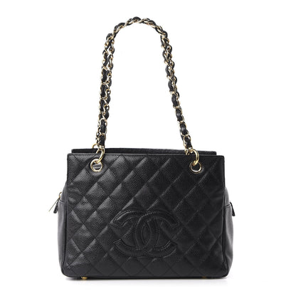 Chanel Caviar Quilted Petit Timeless Tote PTT Black 1 of 11