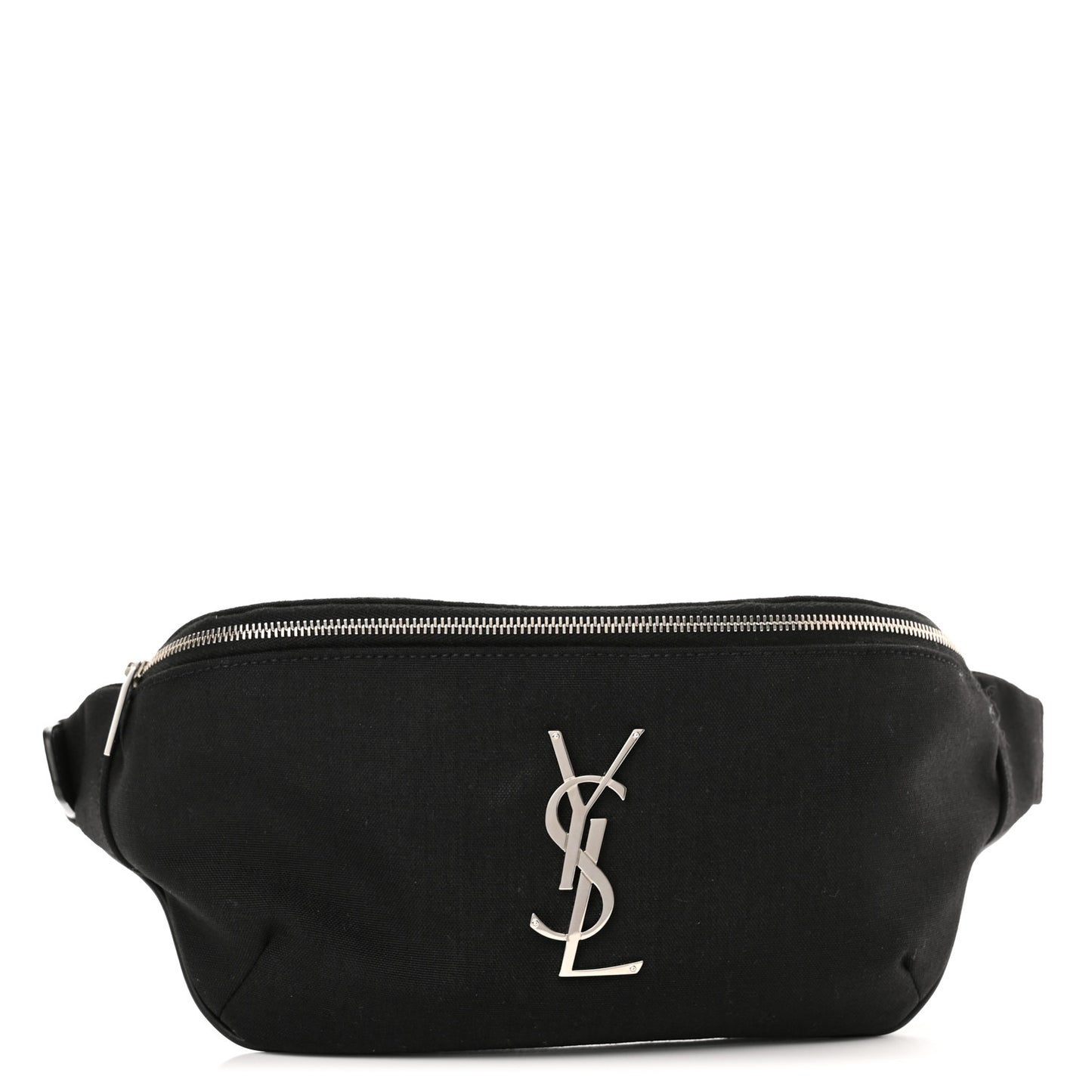 Canvas Monogram Belt Bag Black