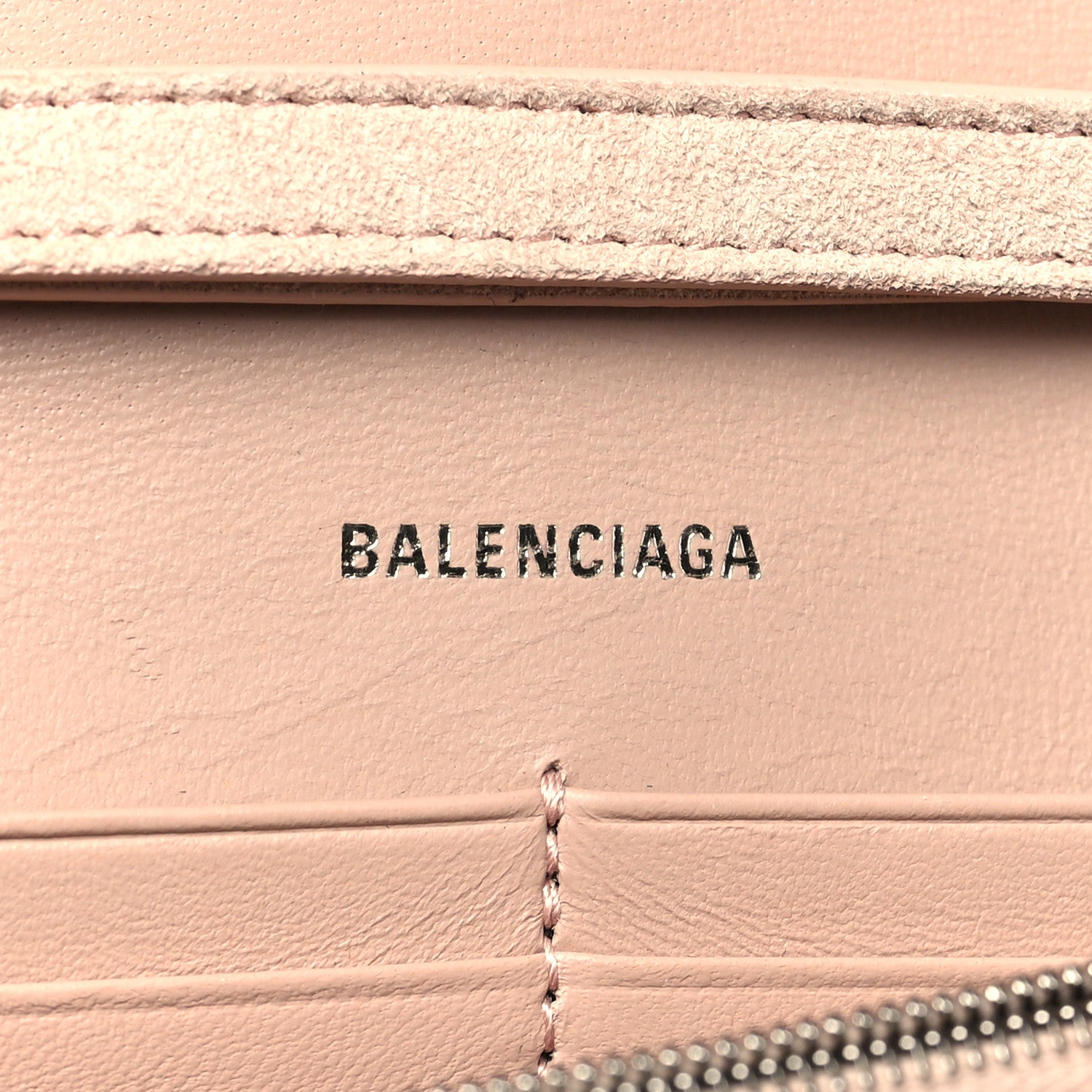 Balenciaga Strass Suede Crystal Hourglass Chain Bag Rose Gold 6 of 9